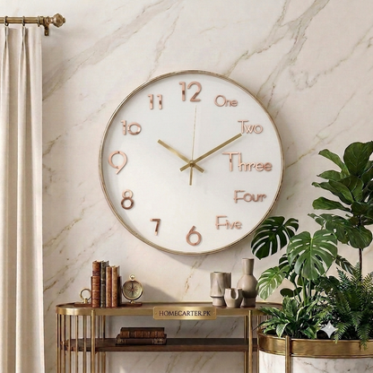 Funky design elegant wall clock(imported)
