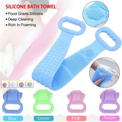 Body scrub silicon brush