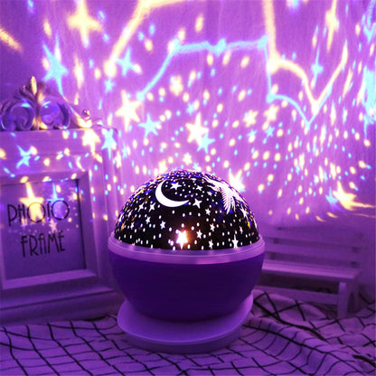 LED Rotating Night Light Projector lamp for kids