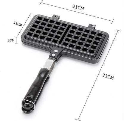 Double sided waffle maker