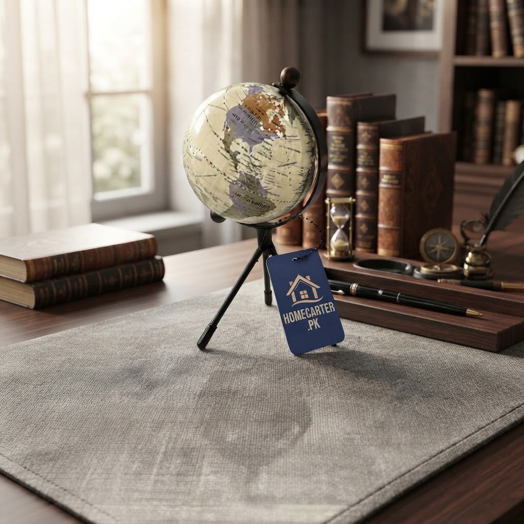Table decor Globe with stand