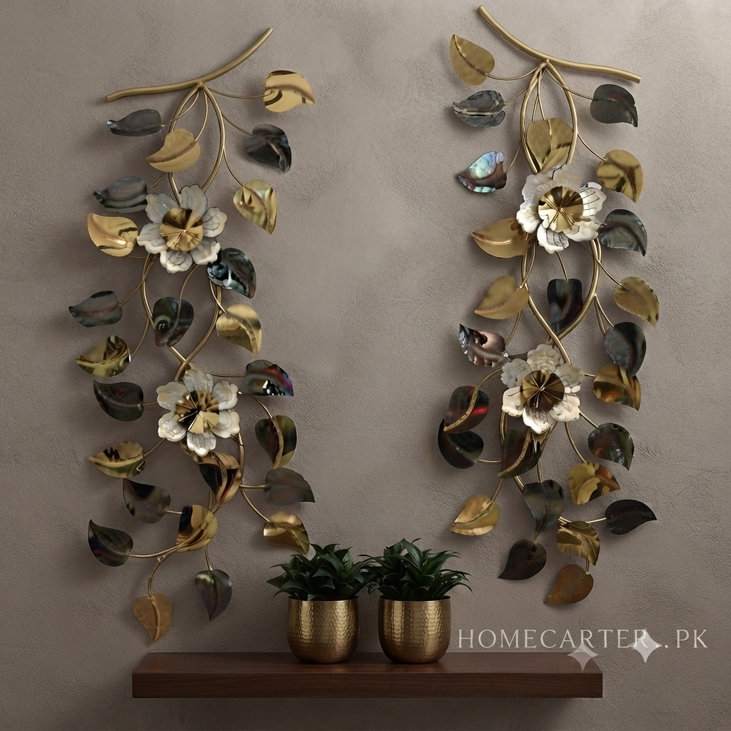 Wall decoration motive 2pcs set