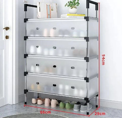 5 layer dustproof shoe organizer