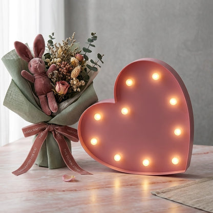 Led Heart Marque decoration