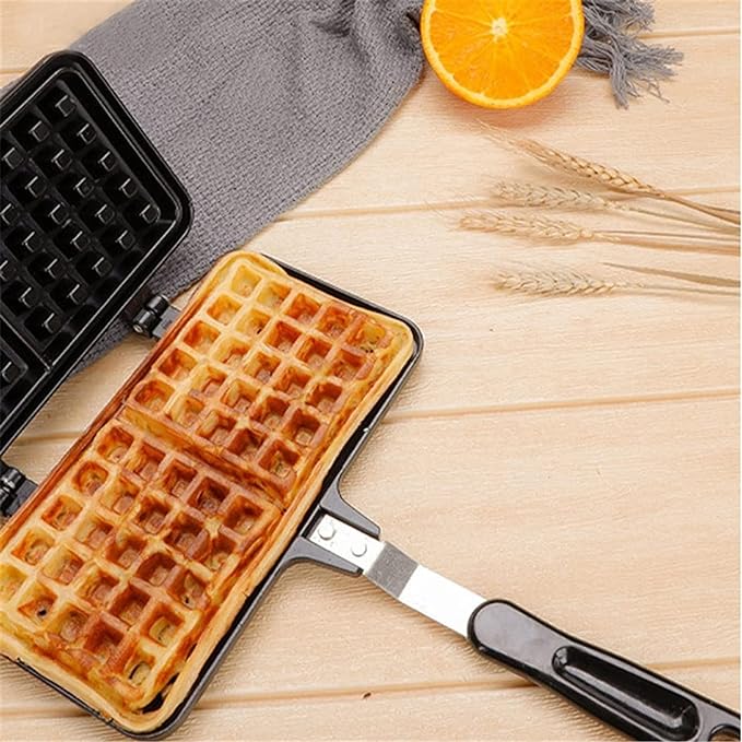 Double sided waffle maker