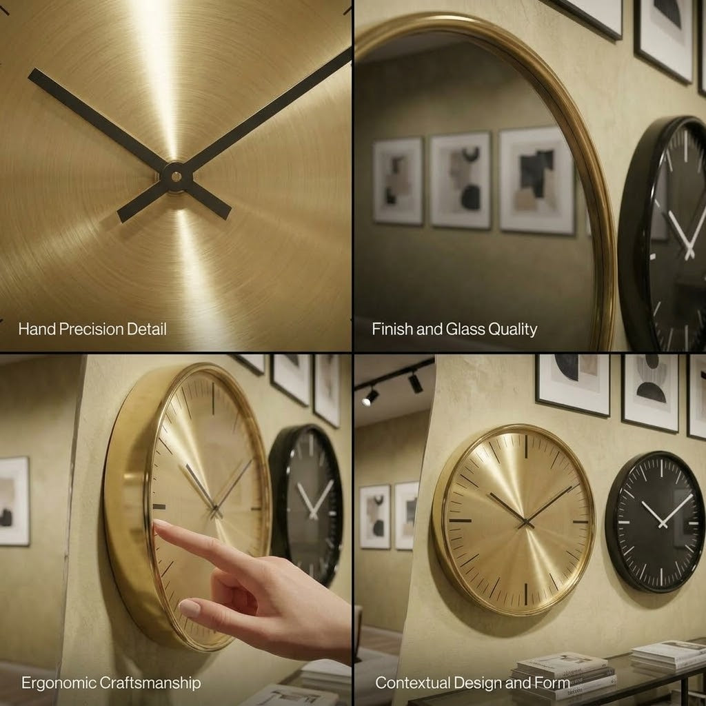 Metal Dial premium wall clock
