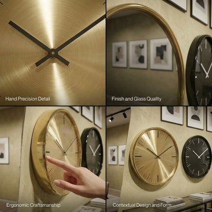 Metal Dial premium wall clock