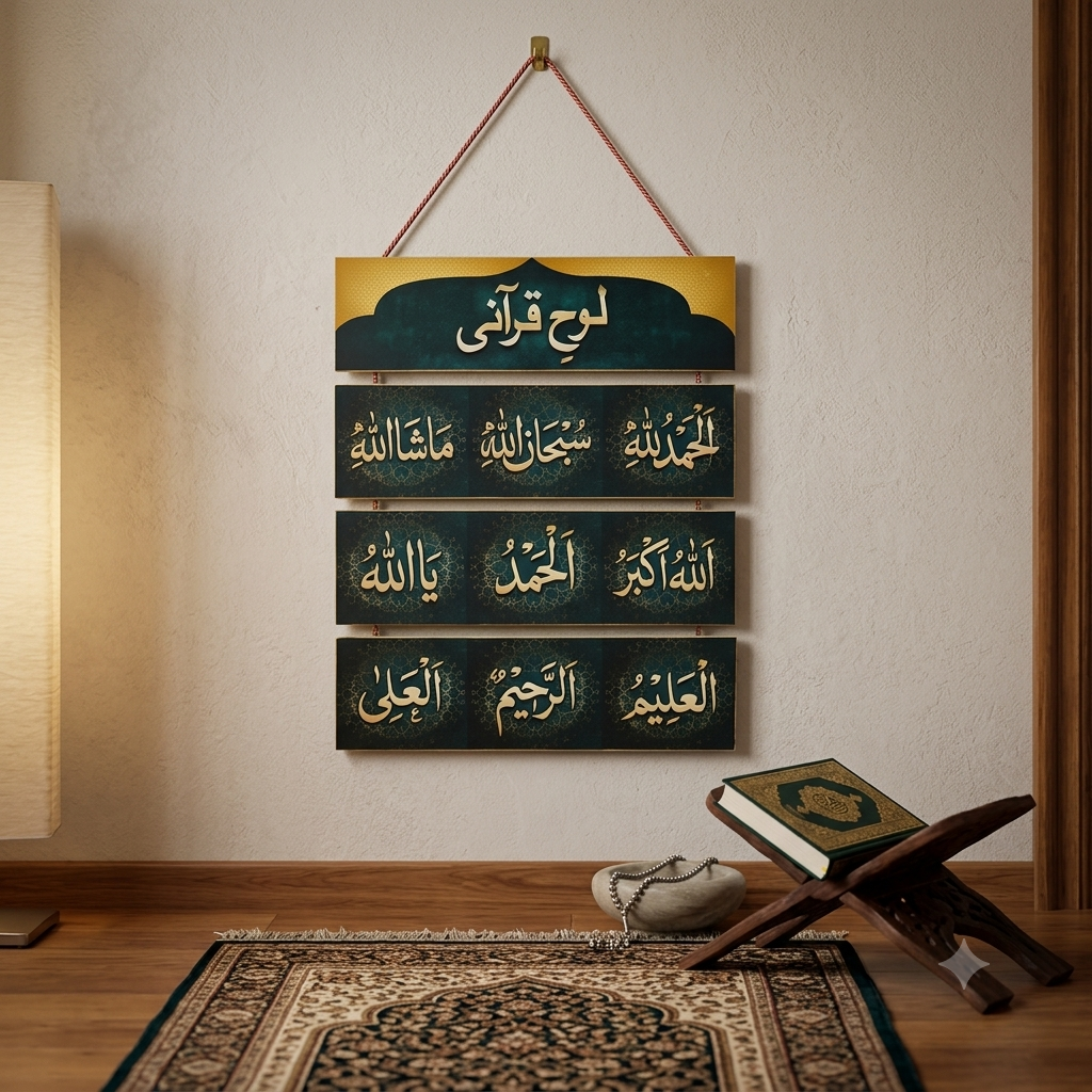 Looh-e-Qurani - Wall hanging quotation
