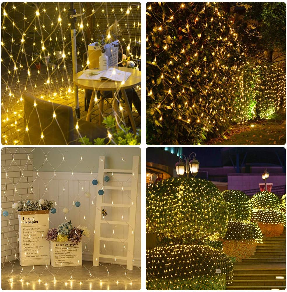 Spider Web mesh led lights
