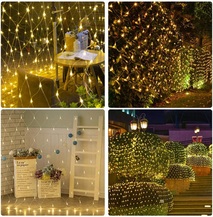 Spider Web mesh led lights