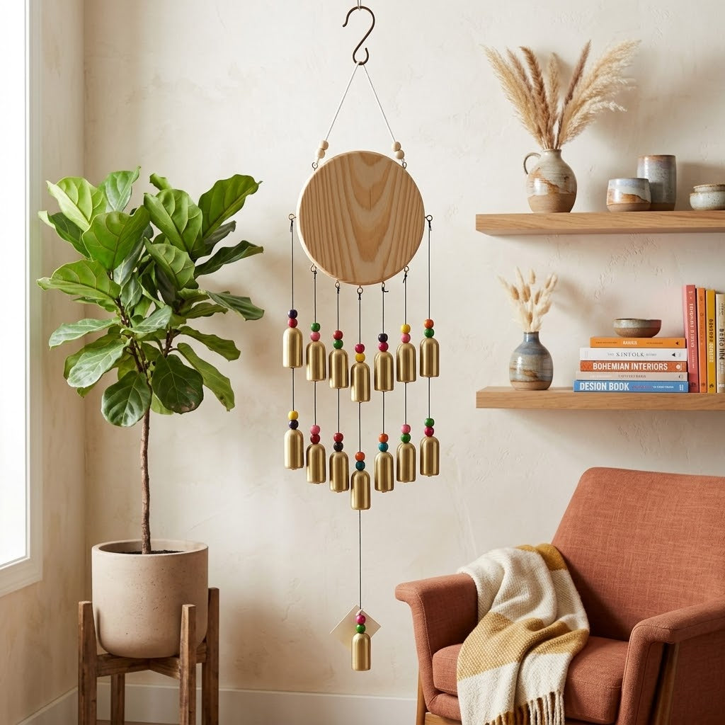 Big Indoor windchime hanging decor