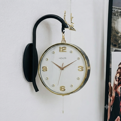 Nordic Branded Dual sided wall clock