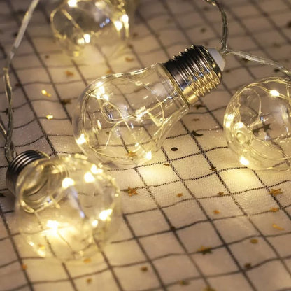 Starry bulbs string led lighting