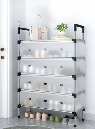 5 layer dustproof shoe organizer