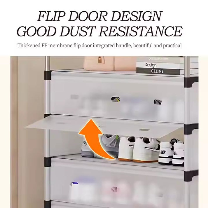 DIY dustproof shoe rack organizer