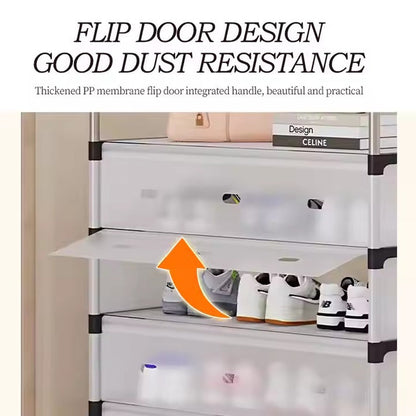 DIY dustproof shoe rack organizer