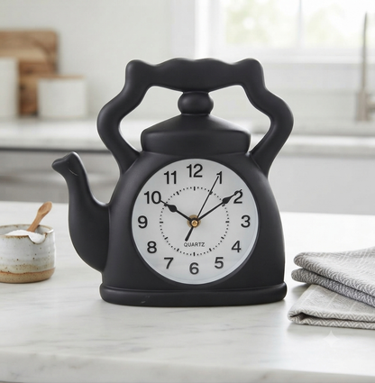 Kettle kitchen wall clock