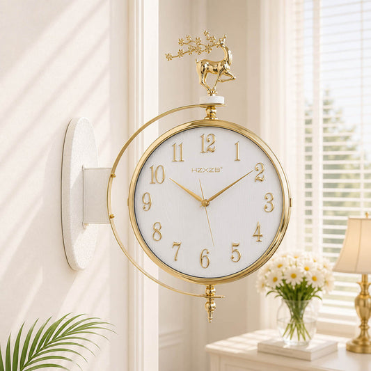 Nordic Markhor design station clock