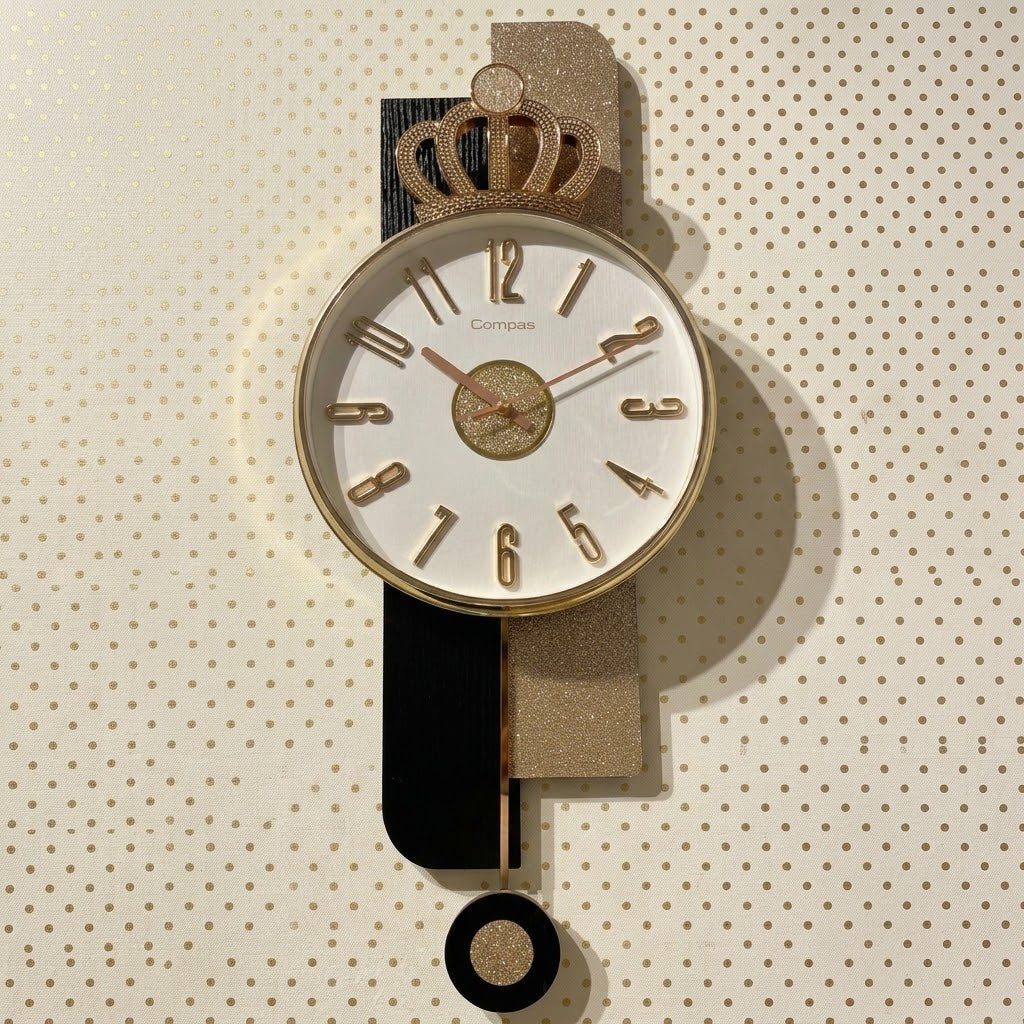 Crown decorative Wall clock