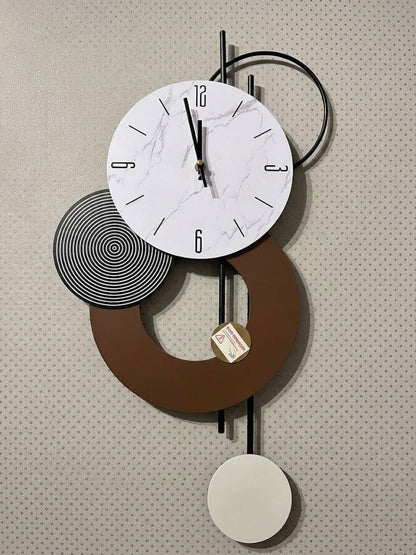 Elegant style funky wall clock