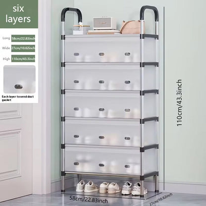 DIY dustproof shoe rack organizer