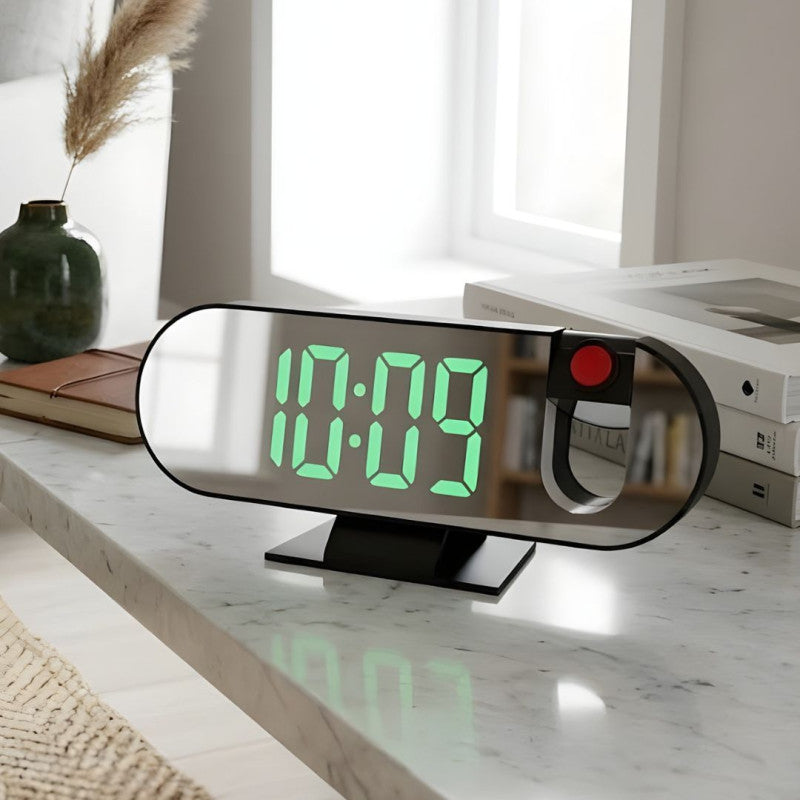 LED Digital Alarm Table Clock Modern Desk Clock with Large Display