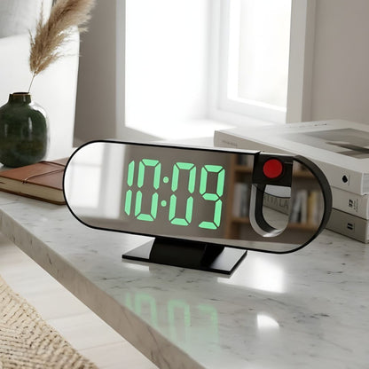 LED Digital Alarm Table Clock Modern Desk Clock with Large Display