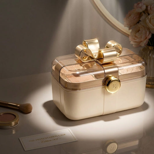 makeup & cosmetic organizer with lid