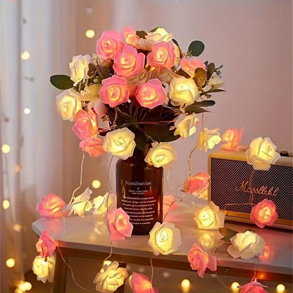 Led flower string light