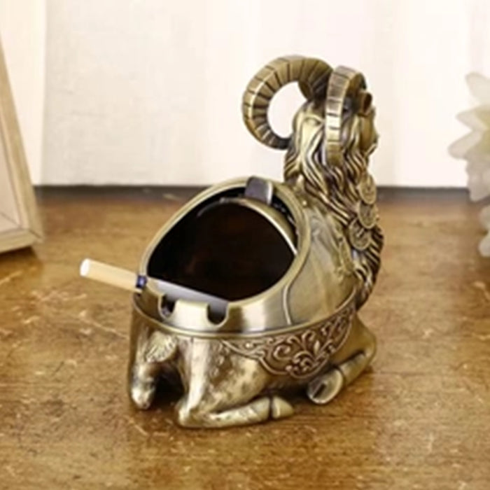 Markhor metal ashtray
