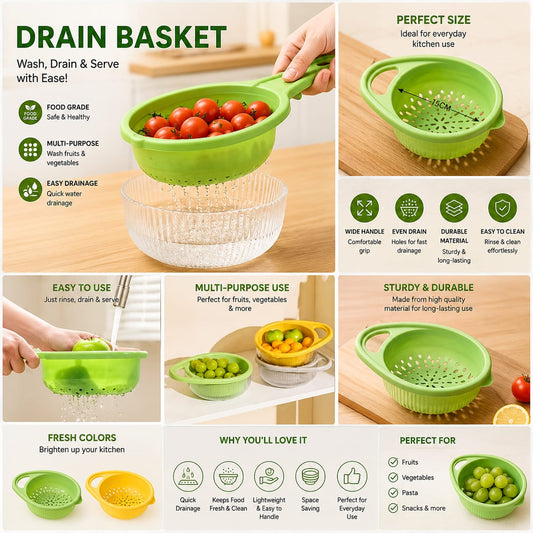 Imported drain basket