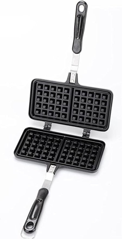 Double sided waffle maker