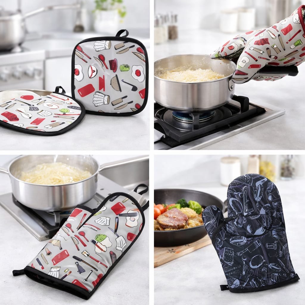 Heat proof kitchen gloves(pack of 2)