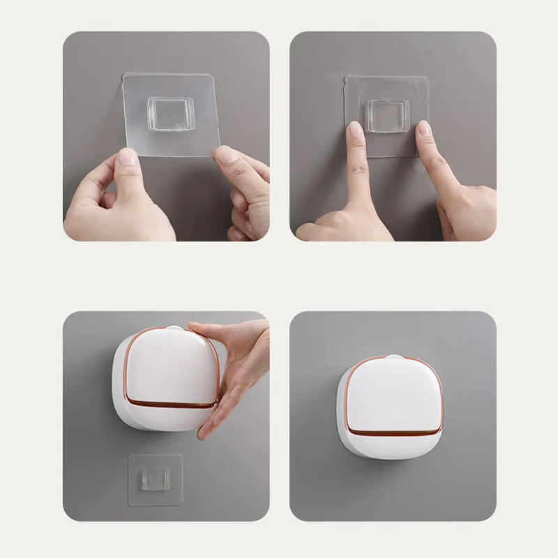 Luxury soap holder with drain holder