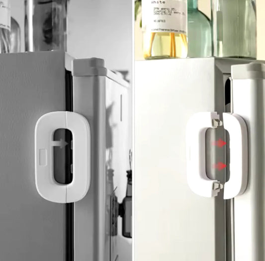 Refrigerator child safety lock
