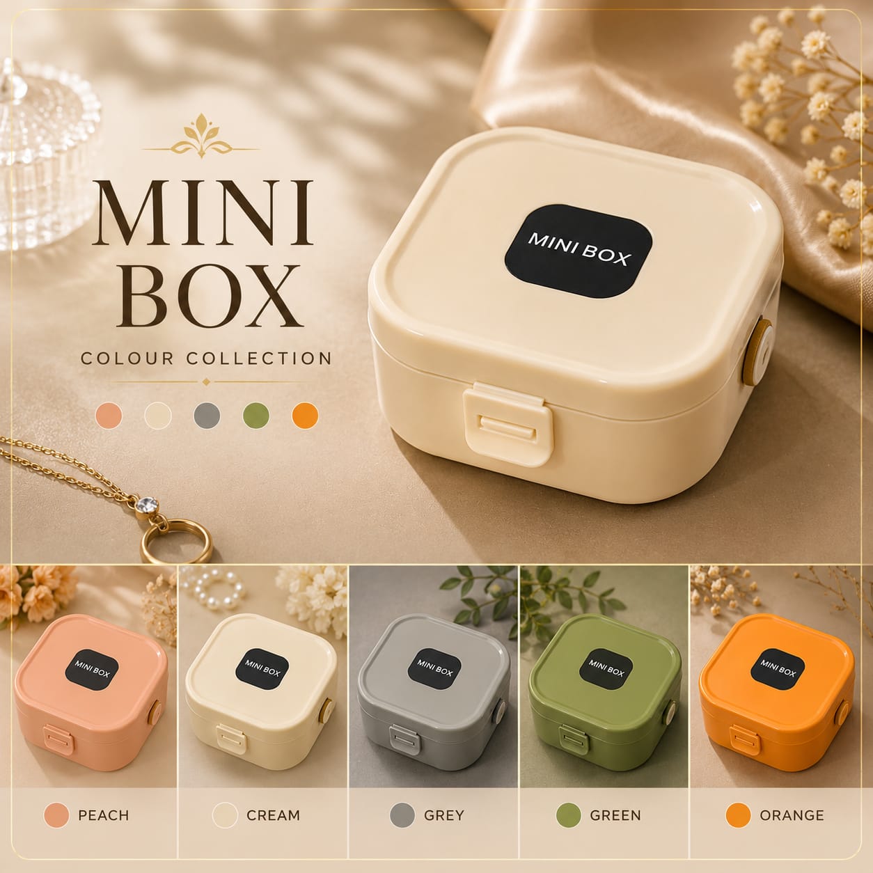 Mini small jewellery box imported