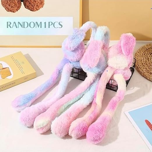 Premium Kids Plush Bunny Earmuffs - 1Pc
