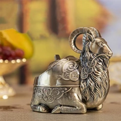 Markhor metal ashtray