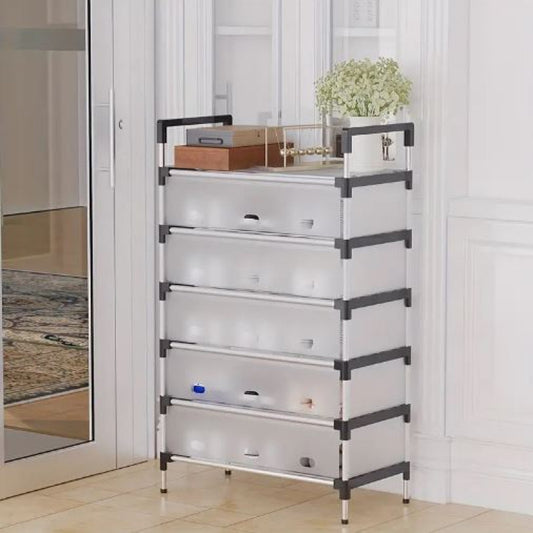 DIY dustproof shoe rack organizer