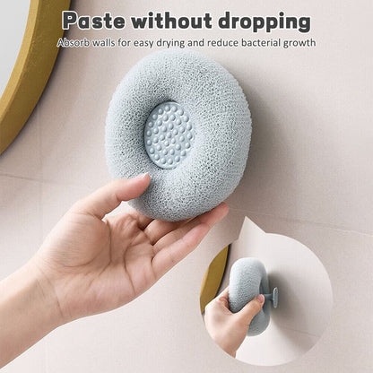 Soft mesh bath sponge