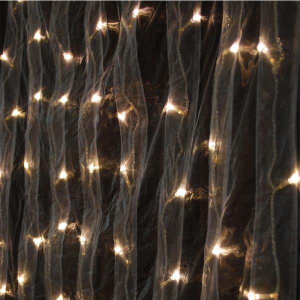 10*10ft Organza lights with curtains