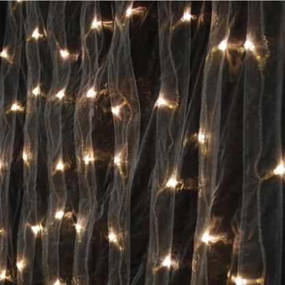 10*10ft Organza lights with curtains