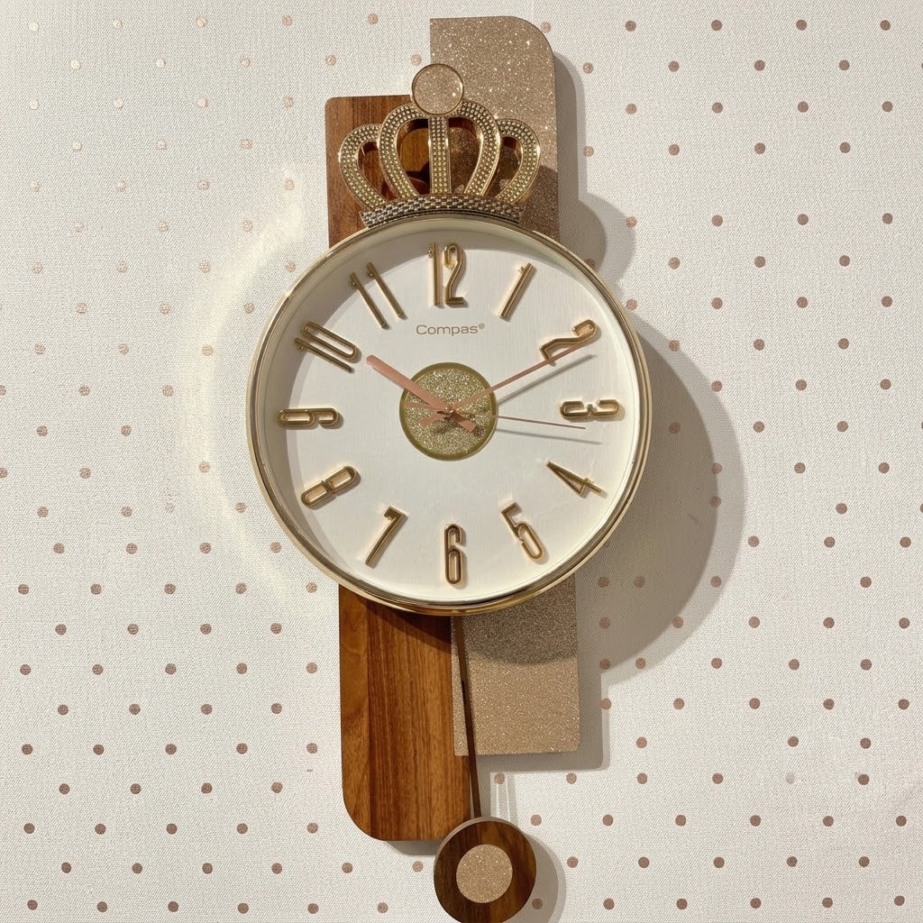 Crown decorative Wall clock