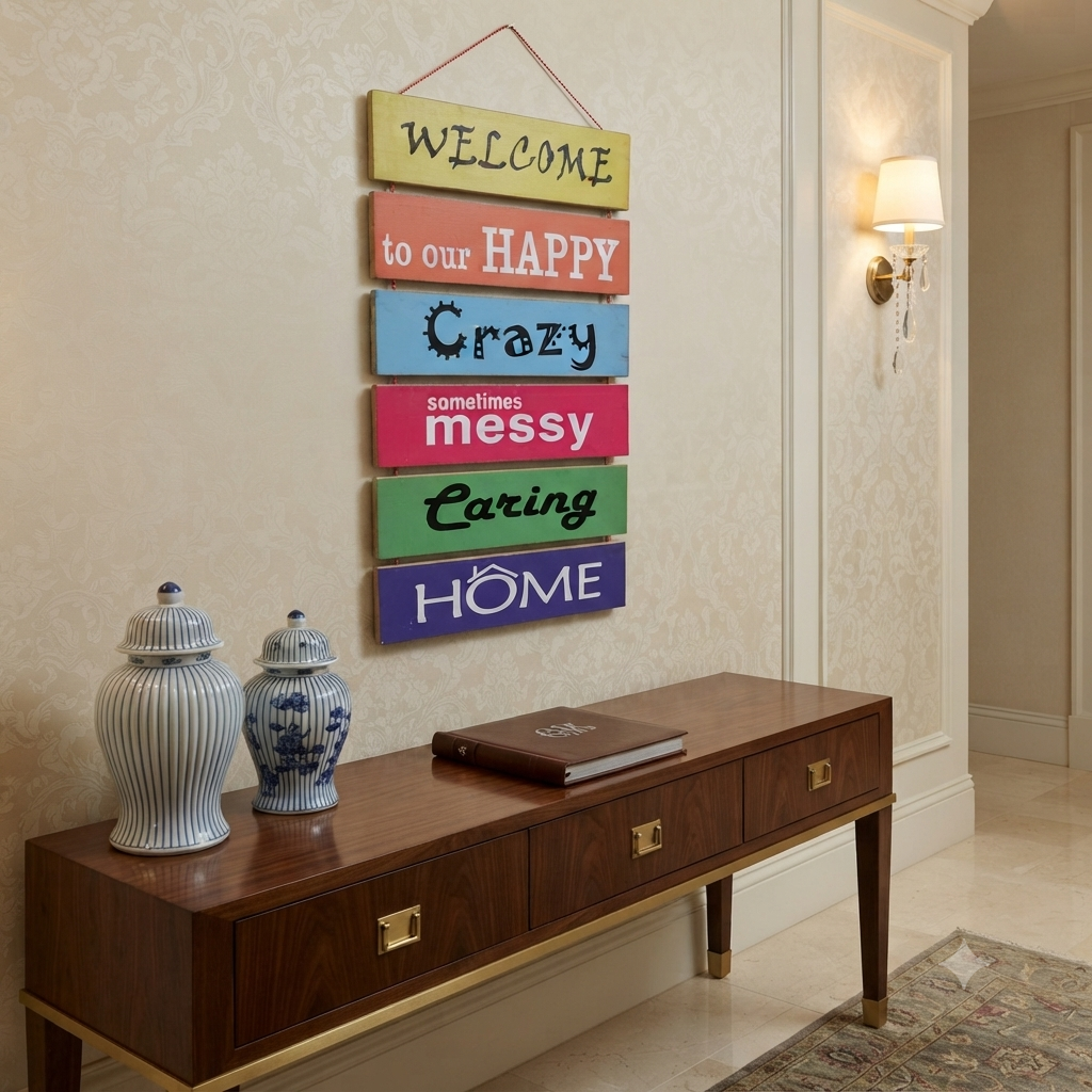 Welcome Wall hanging quotation for decor