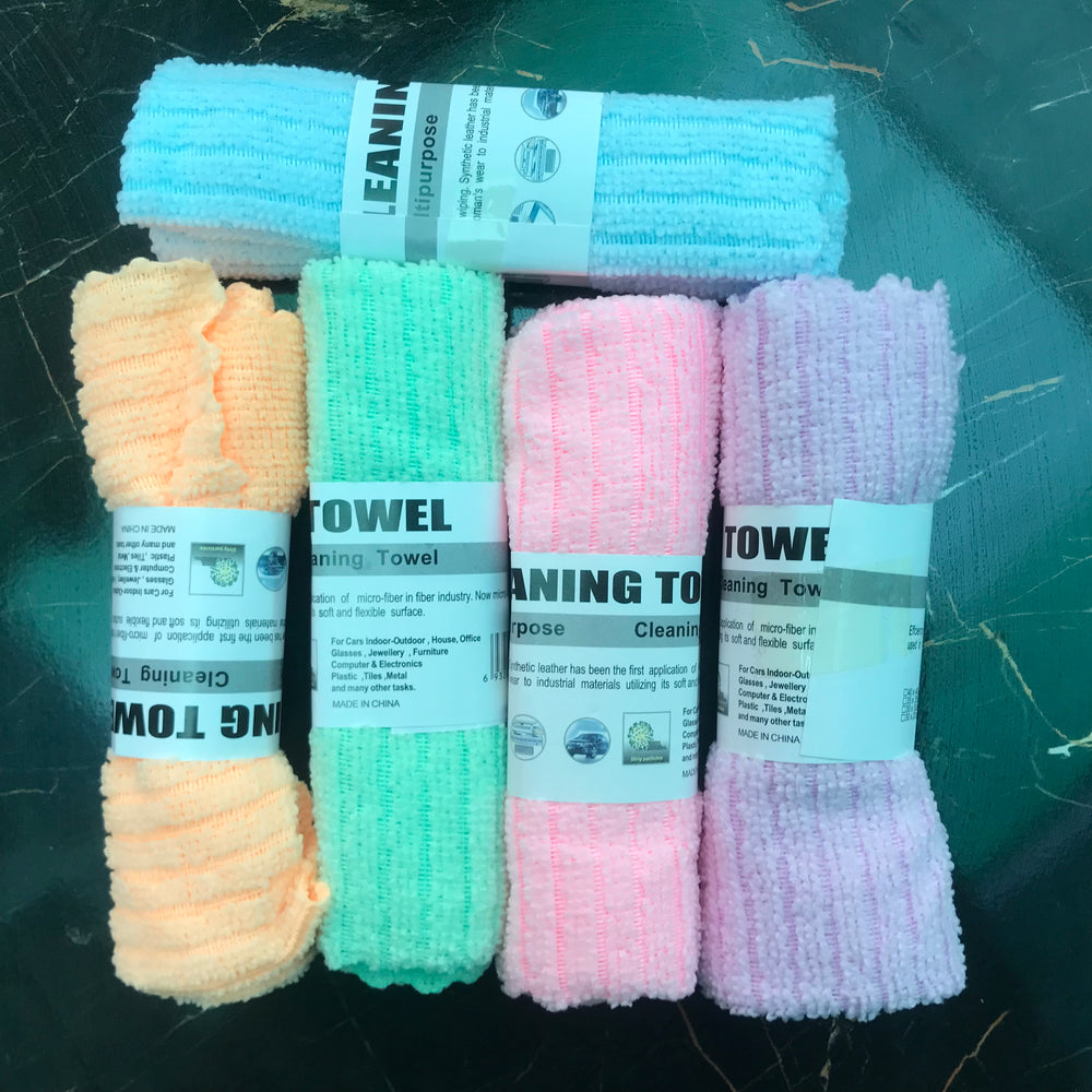 Pack of 5 micro fiber cleaning fabric
