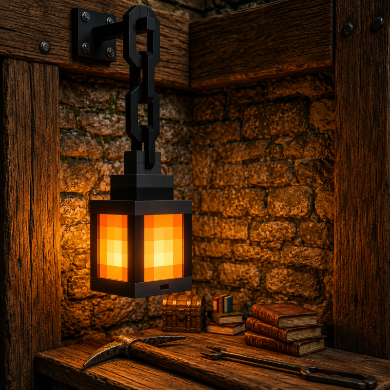 Minecraft led decorative lantern light