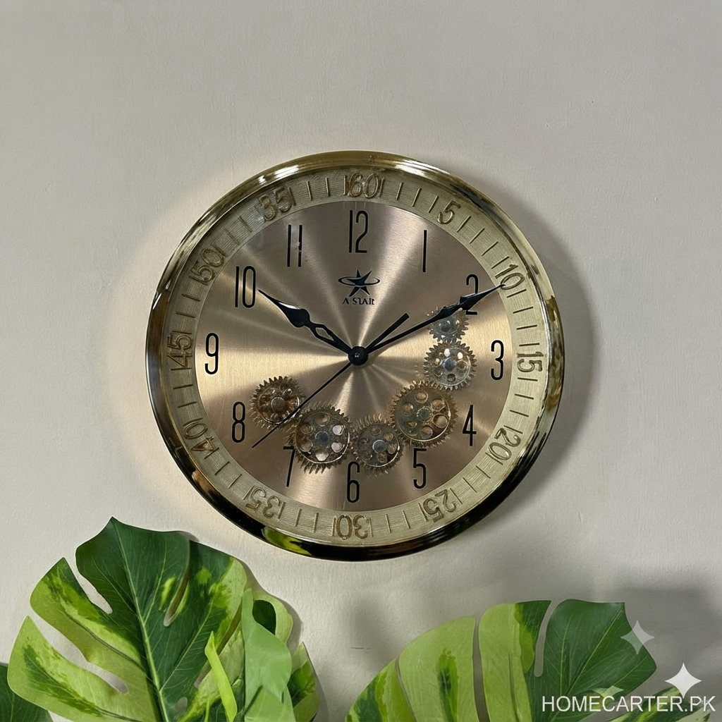 Fancy gearing Wall clock