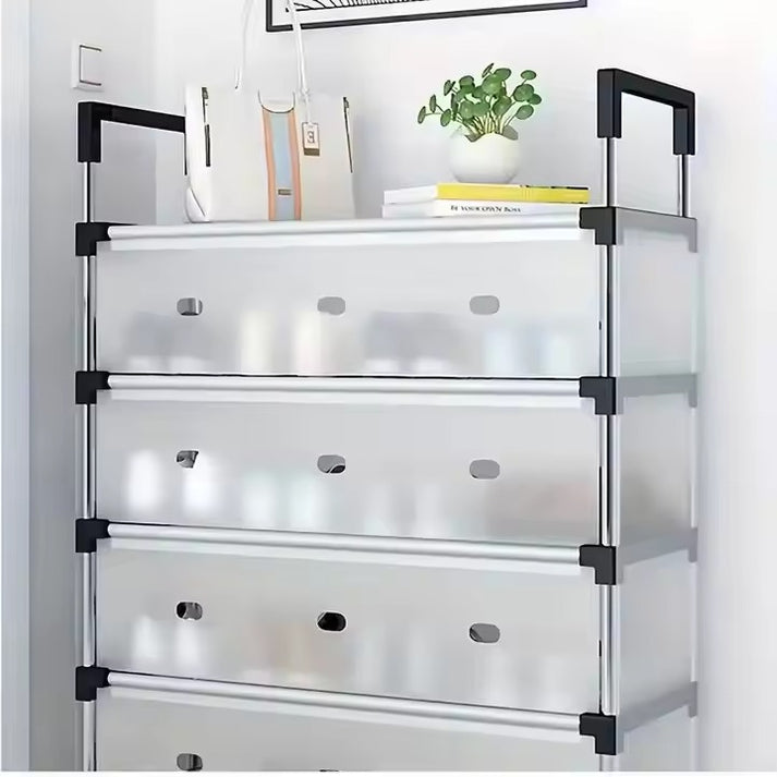 DIY dustproof shoe rack organizer