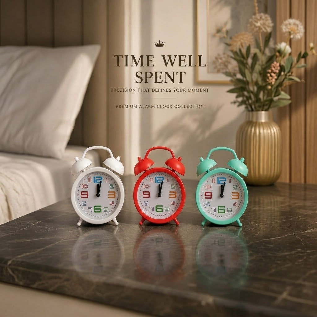Kids alarm table clock