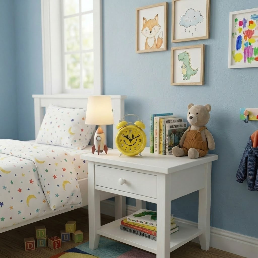 Emoji kids alarm clock